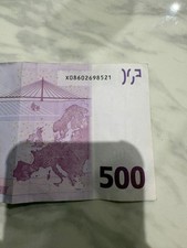Banconota da 500 Trichet euro