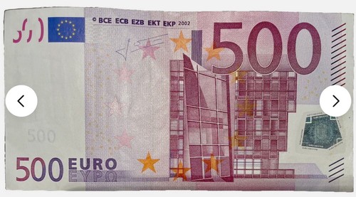 Banconota 500 euro - -, stupenda