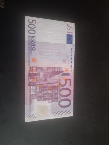 Banconota 500 euro - euro, f001