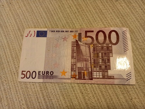 Banconota 500 euro trichet - 500,