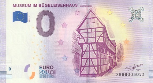 Banconota zero euro souvenir - 0,