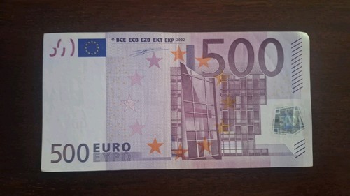 Banconota 500 euro - euro, serie