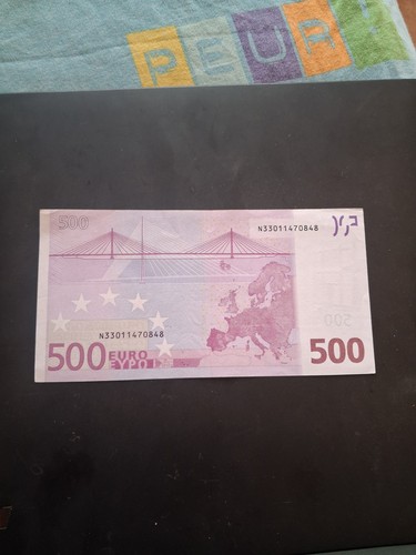 Banconota 500 euro 2002 - 500,