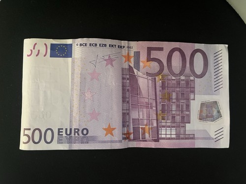 Banconota 500 euro serie - banconota,