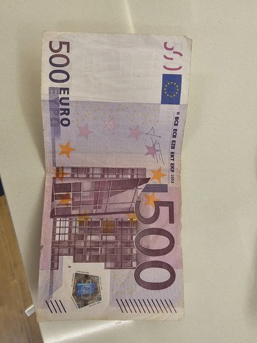 Banconota 500 euro - euro, (500€)