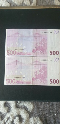 Banconota 500 euro fuori - banconota,