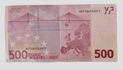 Banconota euro 500 wim - banconota,