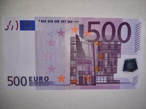 Banconota 500 euro trichet - da,