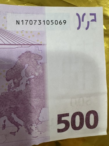 Rara banconota 500 - rara, €