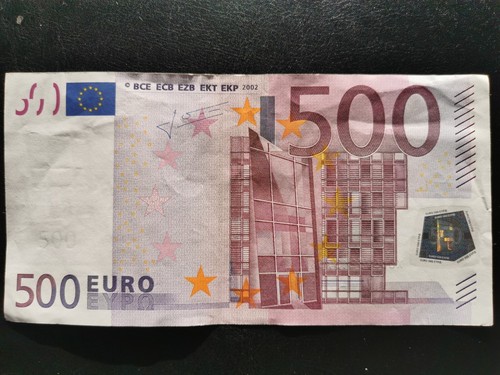 Banconota 500 euro - , serie