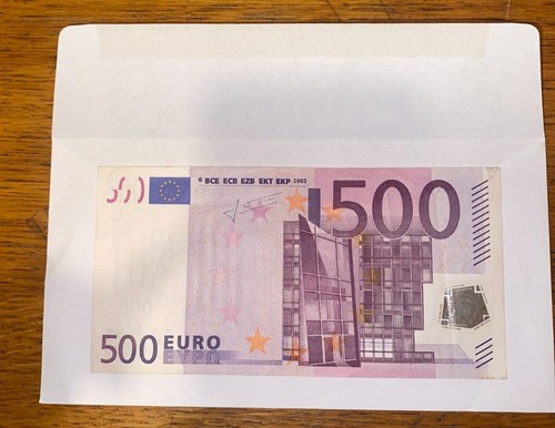 Banconota euro 500 serie x - euro,