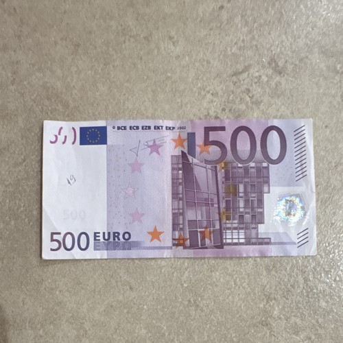 Banconota 500 euro - 500, 2002
