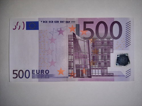 Banconota 500 euro trichet - 500,