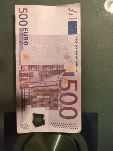 Banconota 500 euro 2002 - banconota,