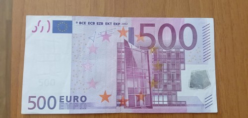 Banconota 500 euro - 500,