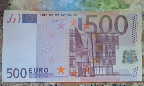 Banconota 500 euro - (2002),