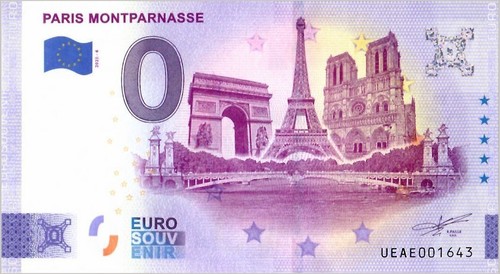 Banconota euro parigi - banconota, 0
