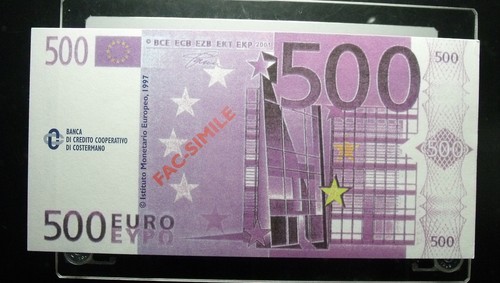 Banconota 500 euro - 500,