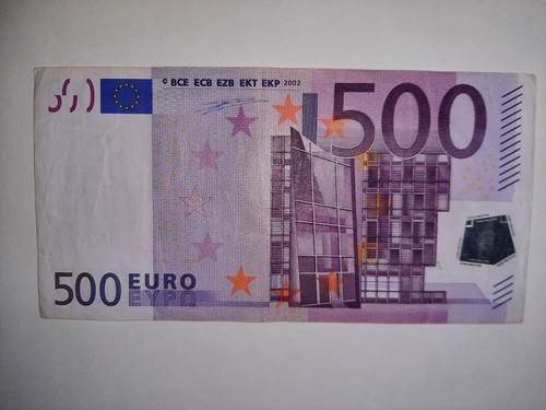 Banconota 500 euro duisenberg - banconota,