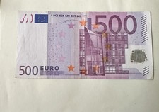 banconota 500 euro Seriale N