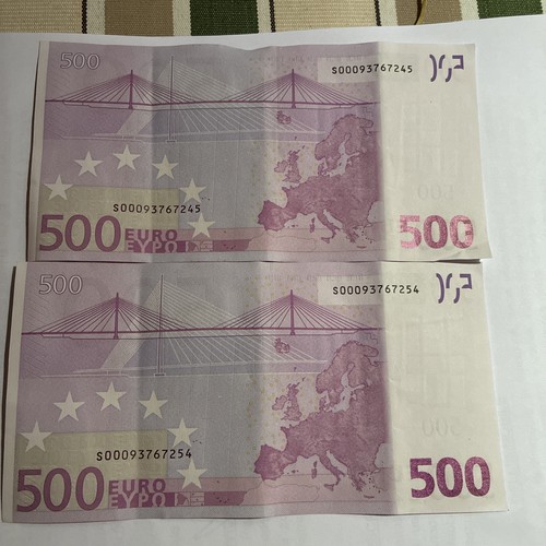 Banconota 500 euro rara - 500,