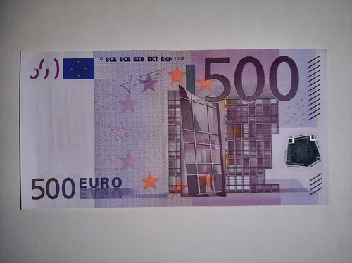 Banconota 500 euro - 500,