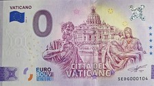 Banconota 0 euro Vaticano SEDG