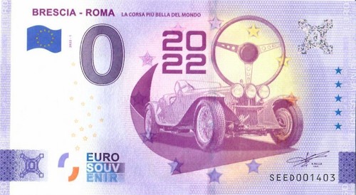 Banconota euro italia 2022 - 0,