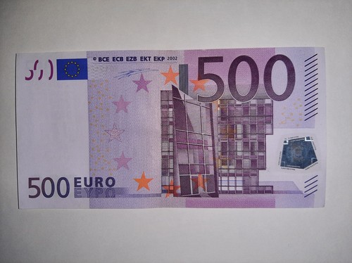 Banconota 500 euro - banconota, da