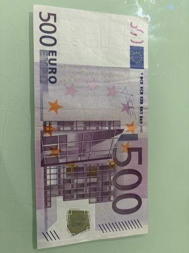 Banconota 500 euro 2002 grado - 500,
