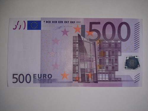Banconota 500 euro - banconota, da