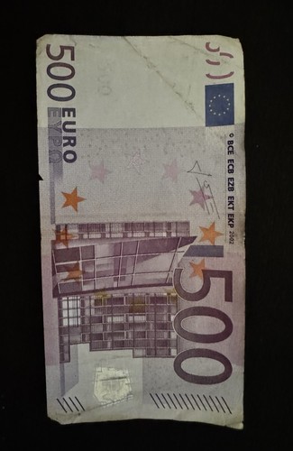 Banconota 500 euro serie x - euro,