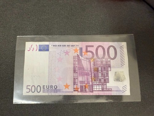 Banconota 500 euro serie x - 500,