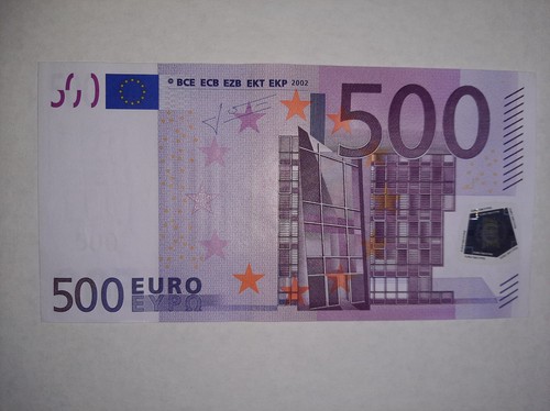 Banconota 500 euro - da,