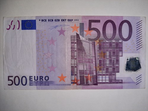 Banconota 500 euro duisenberg - banconota,