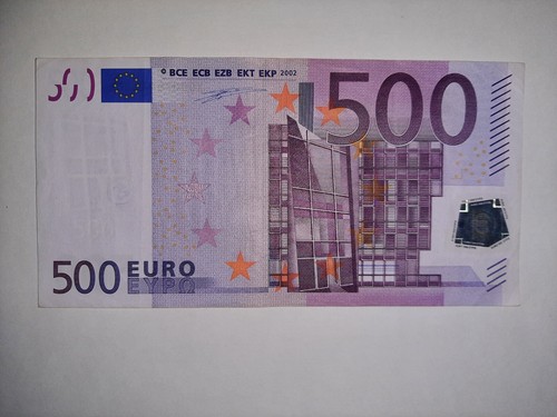 Banconota 500 euro - da,