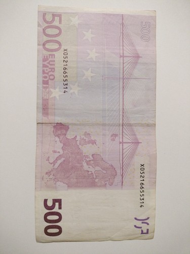 Banconote 500 euro - da,